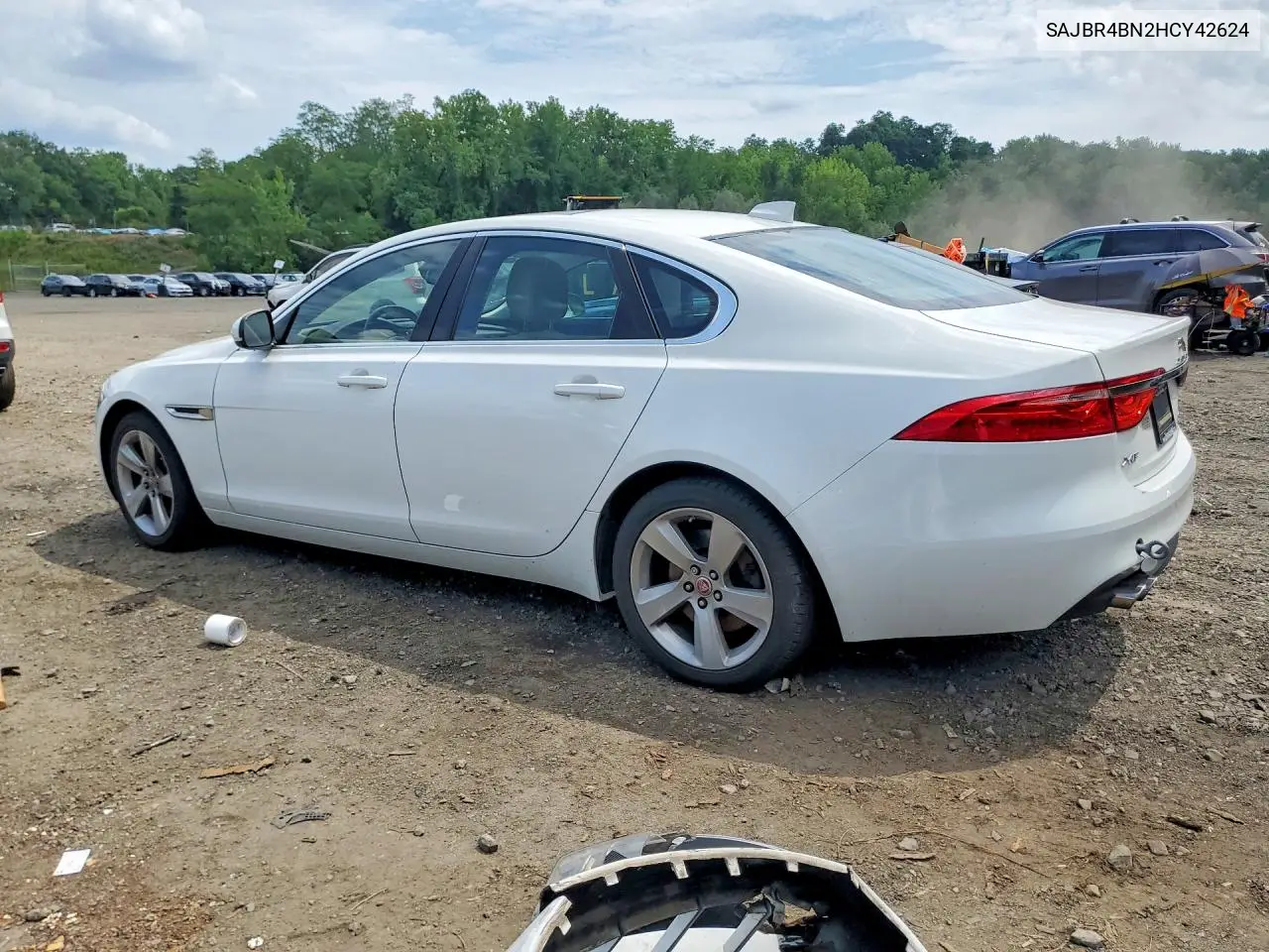 2017 Jaguar Xf VIN: SAJBR4BN2HCY42624 Lot: 60550396