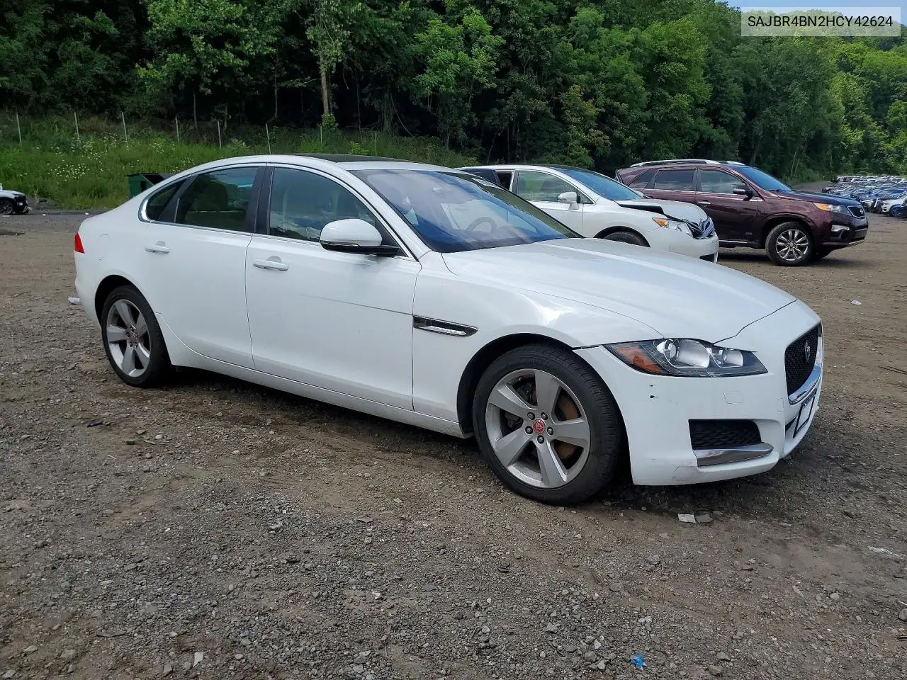 2017 Jaguar Xf VIN: SAJBR4BN2HCY42624 Lot: 60550396