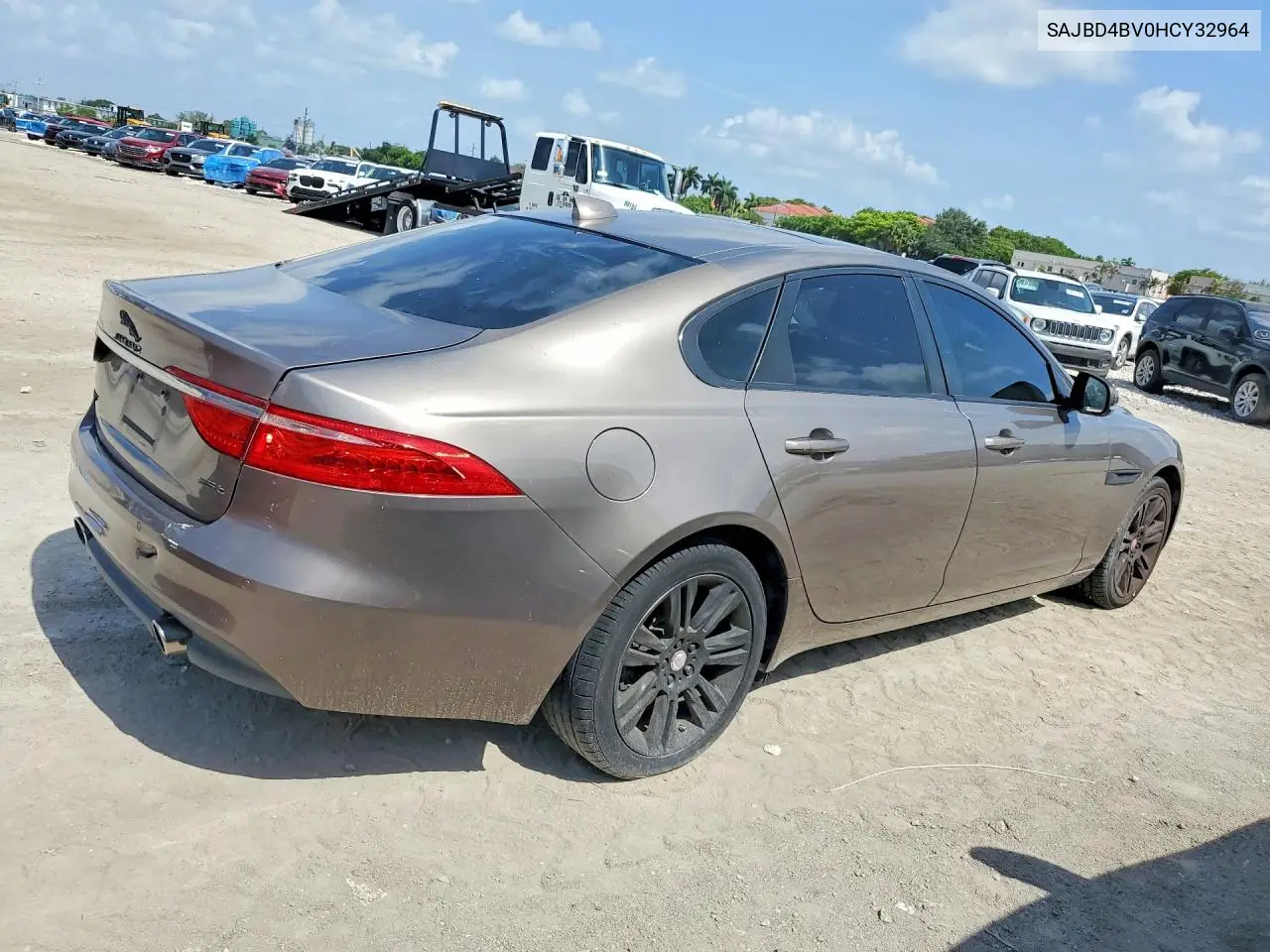 2017 Jaguar Xf Premium VIN: SAJBD4BV0HCY32964 Lot: 61854396