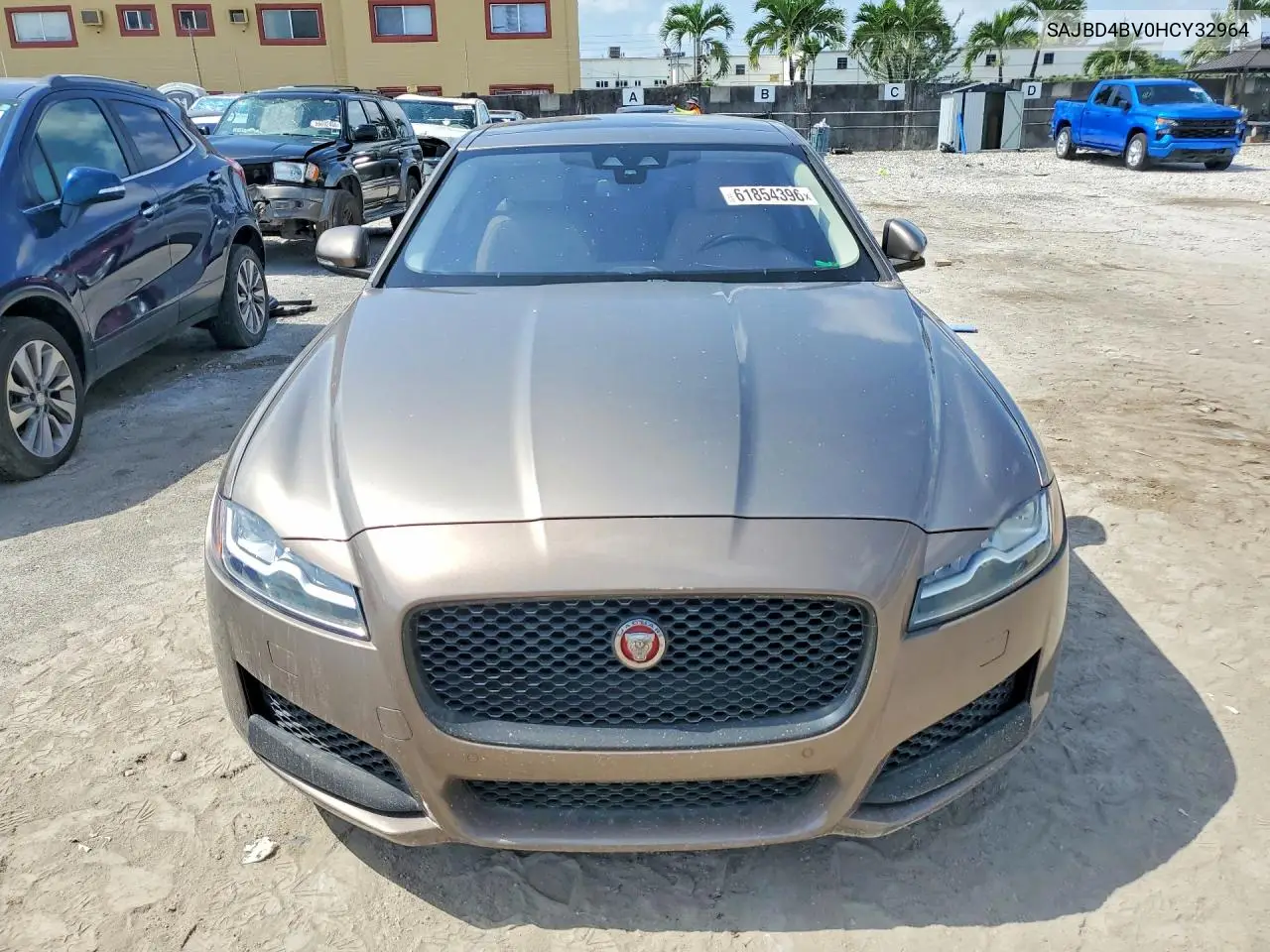 2017 Jaguar Xf Premium VIN: SAJBD4BV0HCY32964 Lot: 61854396