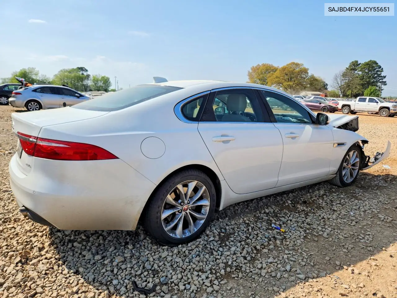 2018 Jaguar Xf Premium VIN: SAJBD4FX4JCY55651 Lot: 47581586