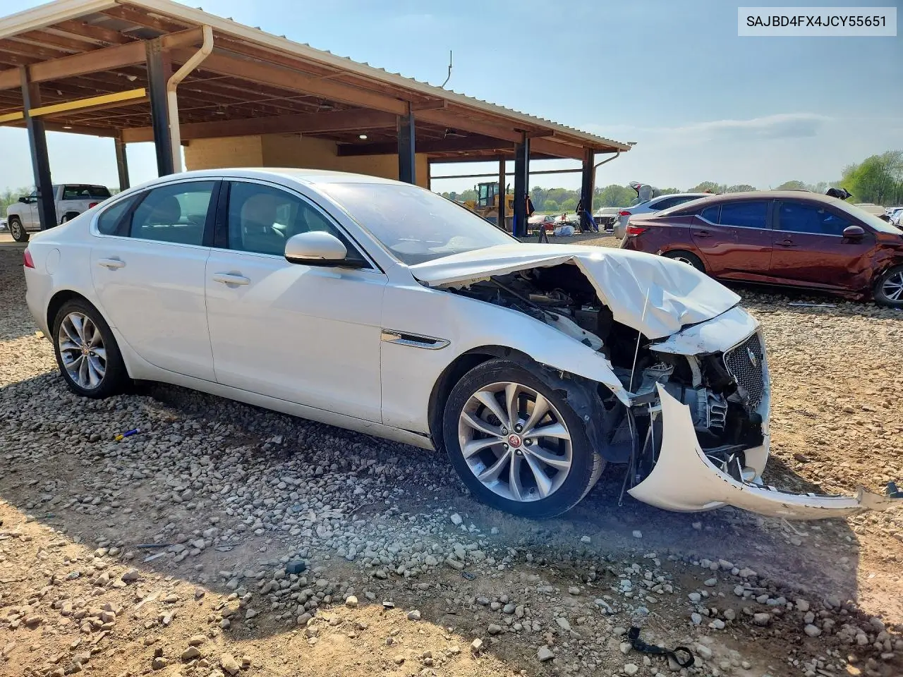 2018 Jaguar Xf Premium VIN: SAJBD4FX4JCY55651 Lot: 47581586