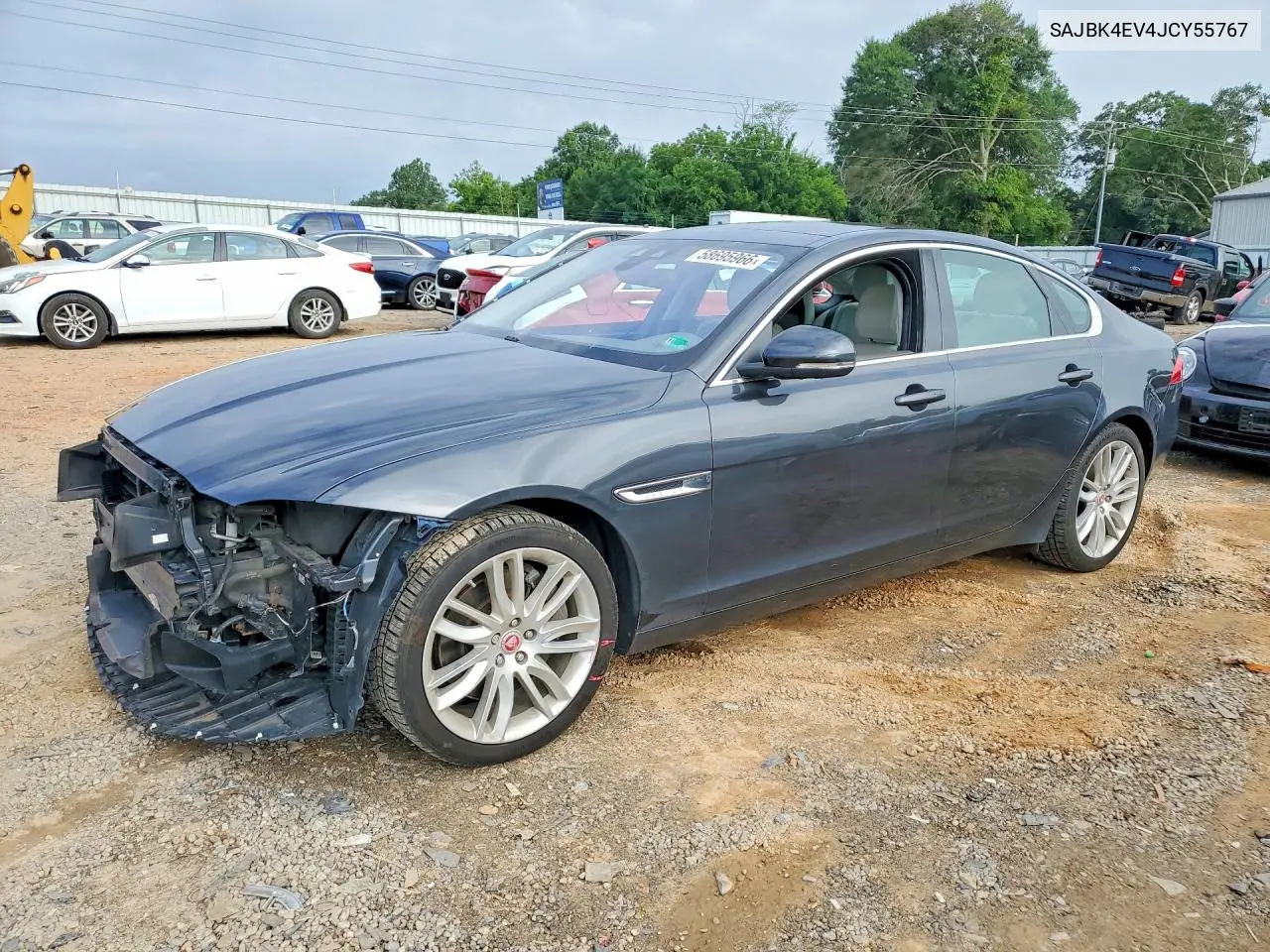 2018 Jaguar Xf Prestige VIN: SAJBK4EV4JCY55767 Lot: 58695966