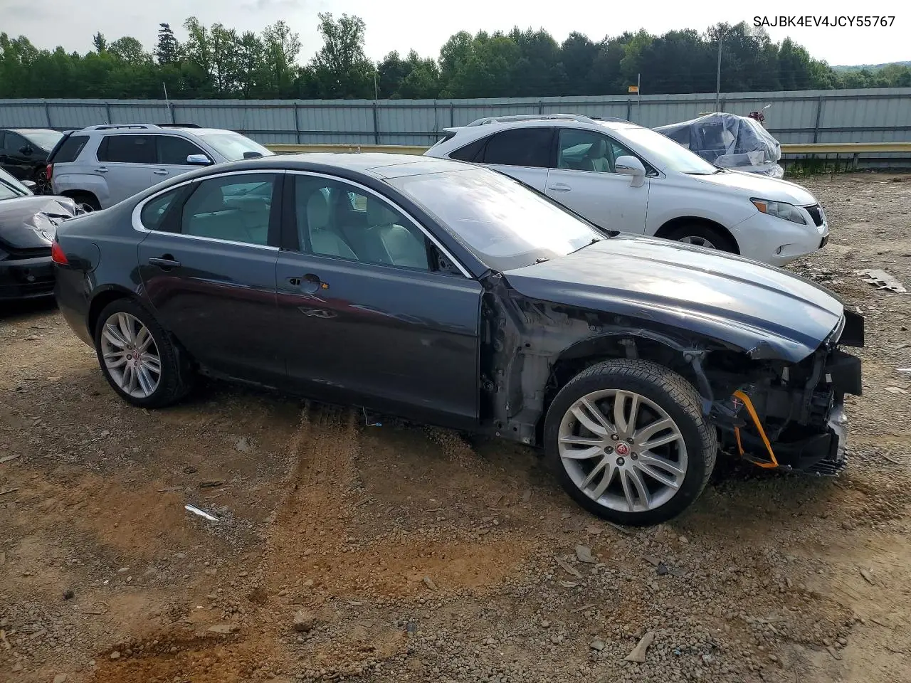 2018 Jaguar Xf Prestige VIN: SAJBK4EV4JCY55767 Lot: 58695966