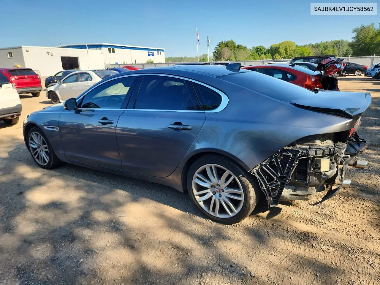 2018 Jaguar Xf Prestige VIN: SAJBK4EV1JCY58562 Lot: 60134076