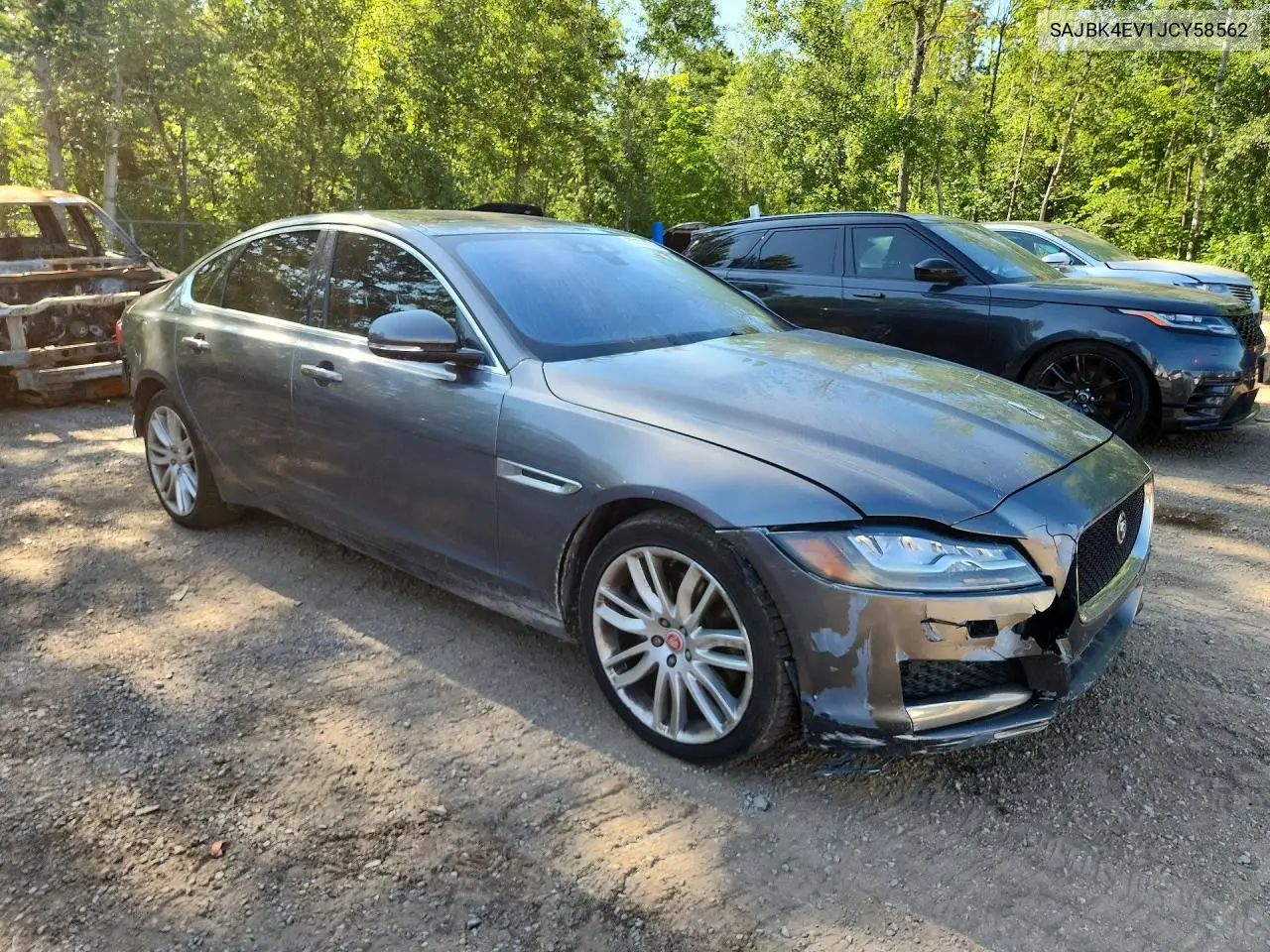 2018 Jaguar Xf Prestige VIN: SAJBK4EV1JCY58562 Lot: 60134076