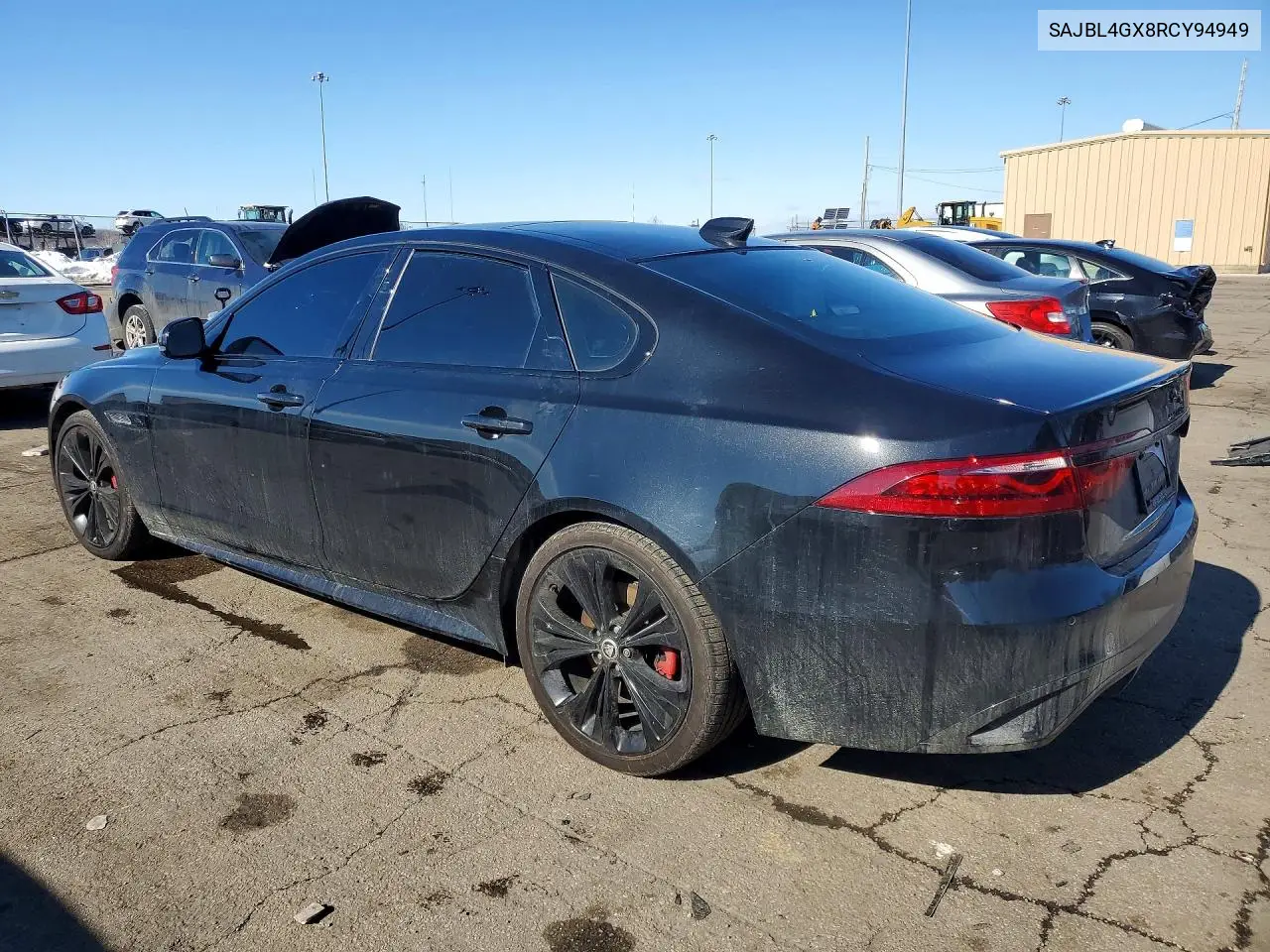 2024 Jaguar Xf R-Dynamic Se VIN: SAJBL4GX8RCY94949 Lot: 76751475