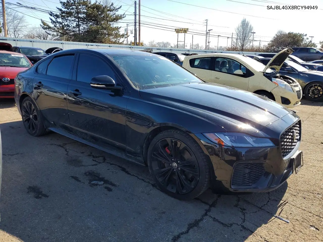 2024 Jaguar Xf R-Dynamic Se VIN: SAJBL4GX8RCY94949 Lot: 76751475