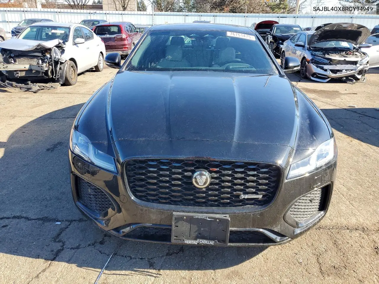 2024 Jaguar Xf R-Dynamic Se VIN: SAJBL4GX8RCY94949 Lot: 76751475