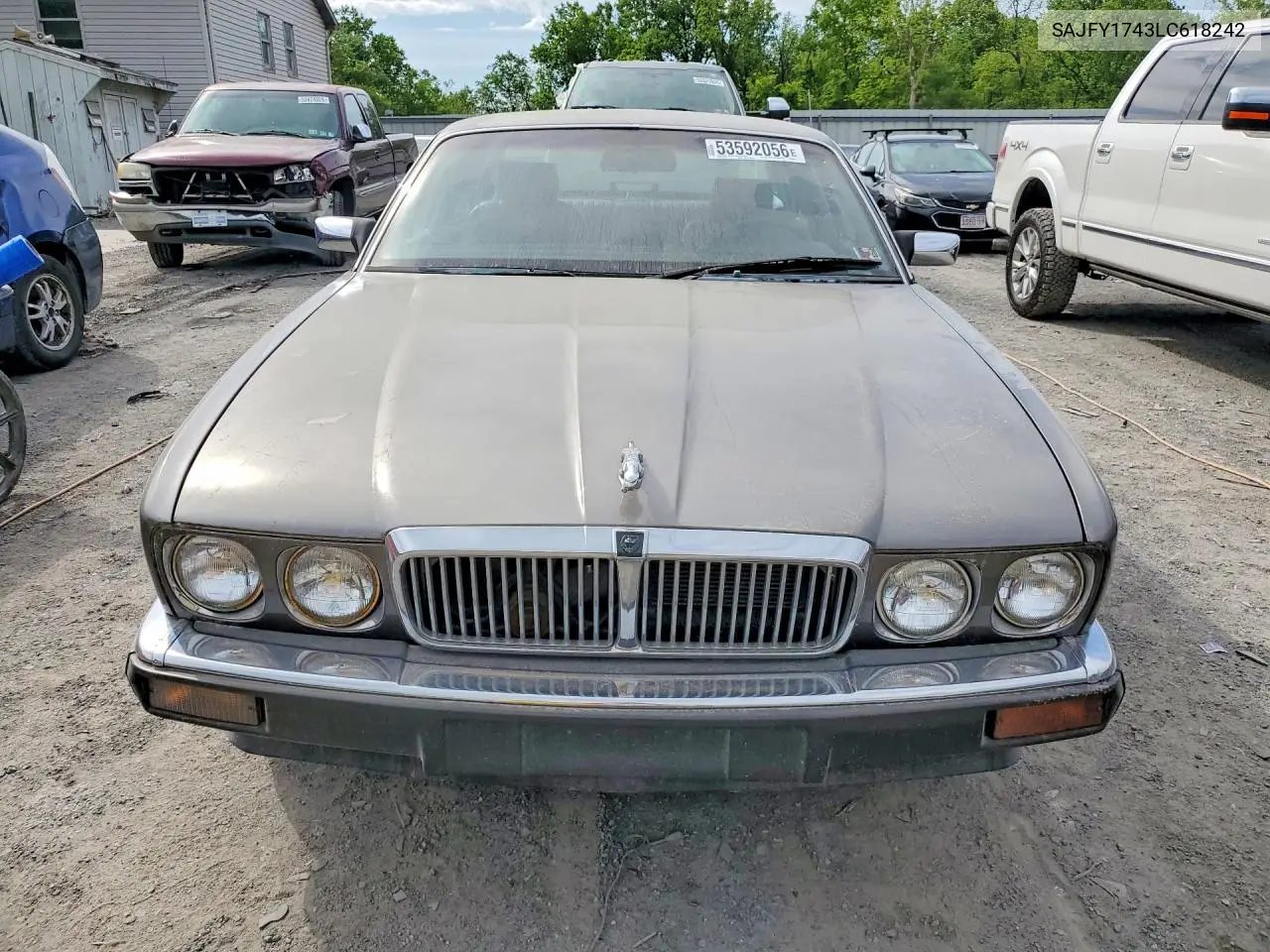 1990 Jaguar Xj6 Baseline VIN: SAJFY1743LC618242 Lot: 53592056