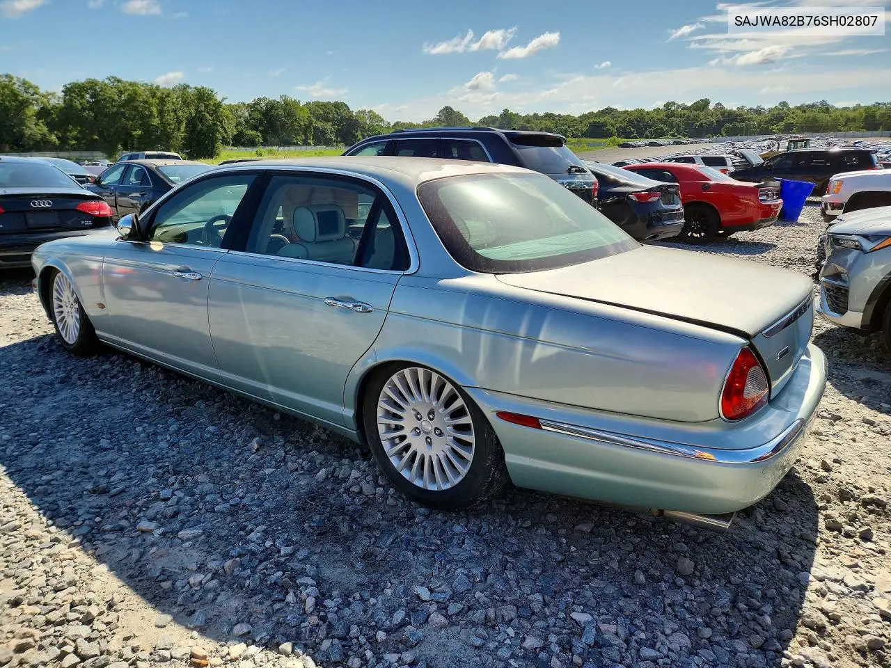 2006 Jaguar Vandenplas VIN: SAJWA82B76SH02807 Lot: 57991546
