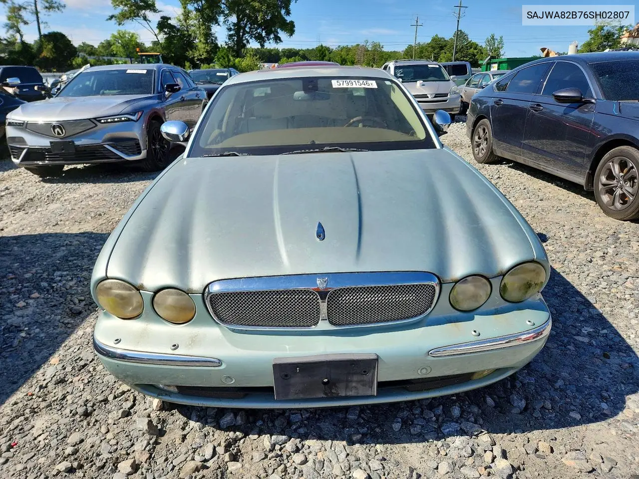 2006 Jaguar Vandenplas VIN: SAJWA82B76SH02807 Lot: 57991546