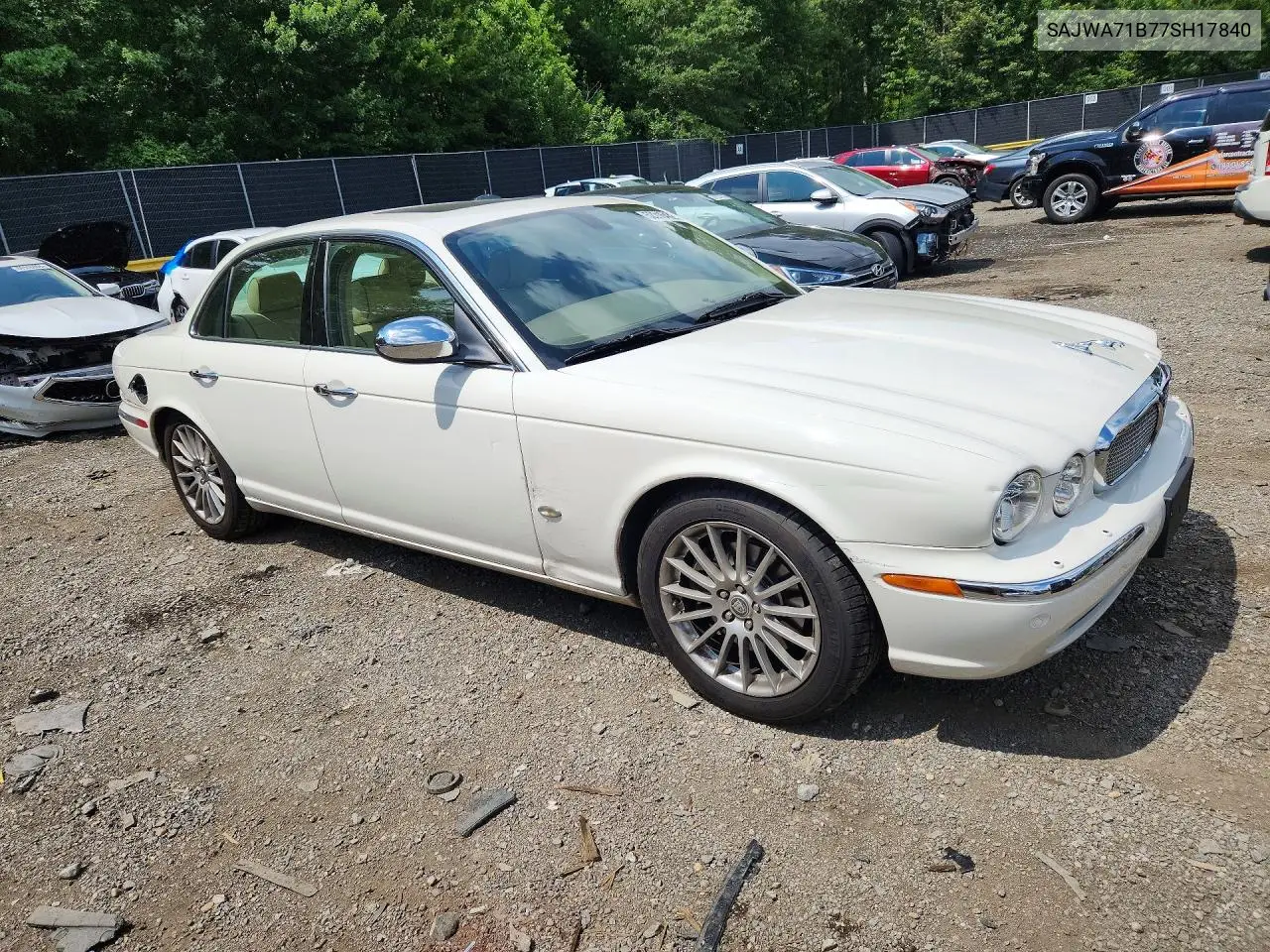 2007 Jaguar Xj8 VIN: SAJWA71B77SH17840 Lot: 52216486