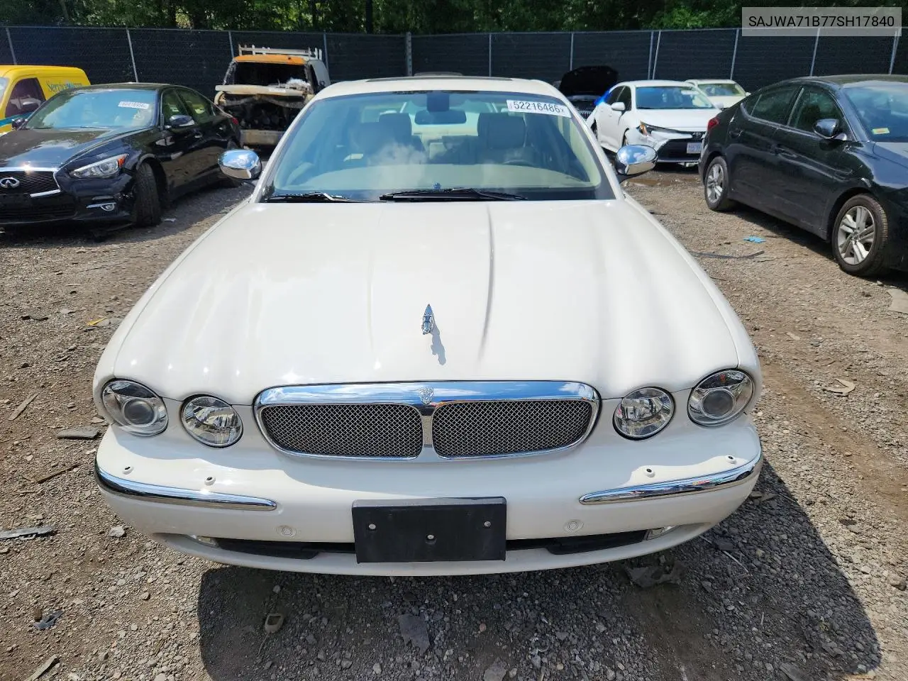 2007 Jaguar Xj8 VIN: SAJWA71B77SH17840 Lot: 52216486