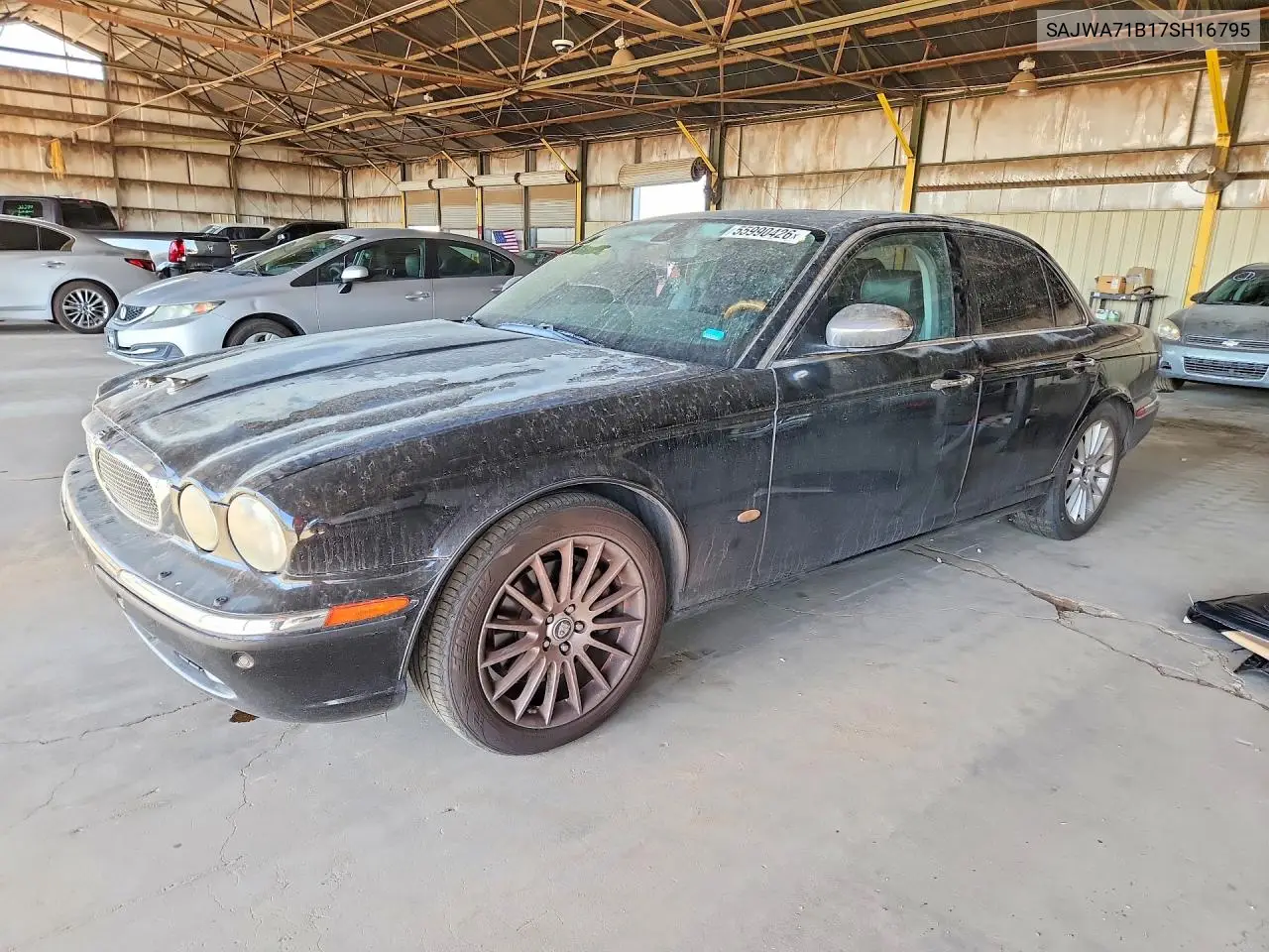 2007 Jaguar Xj8 VIN: SAJWA71B17SH16795 Lot: 55990426
