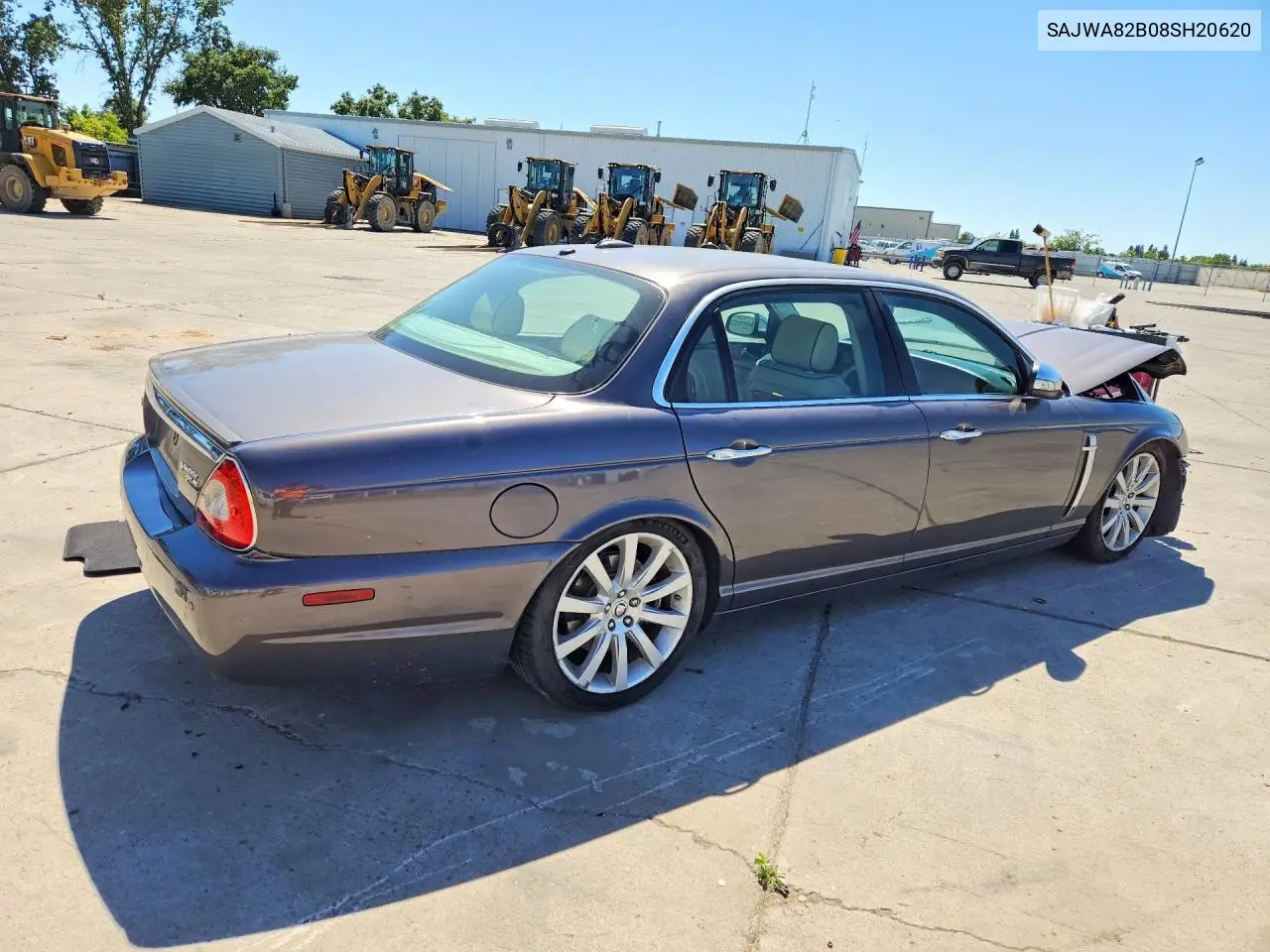 2008 Jaguar Xj Vanden Plas VIN: SAJWA82B08SH20620 Lot: 54527776