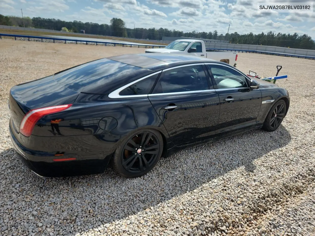 2011 Jaguar Xjl VIN: SAJWA2GB7BLV03182 Lot: 45636156