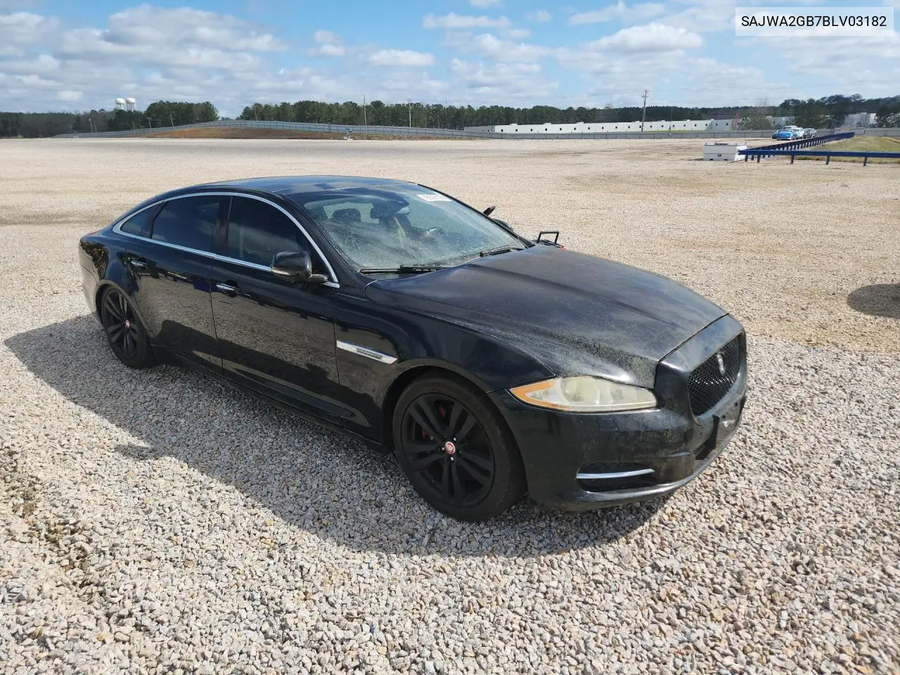 2011 Jaguar Xjl VIN: SAJWA2GB7BLV03182 Lot: 45636156