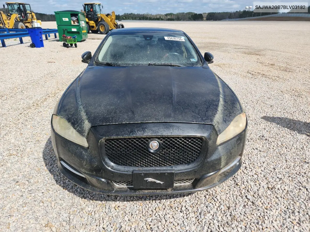 2011 Jaguar Xjl VIN: SAJWA2GB7BLV03182 Lot: 45636156