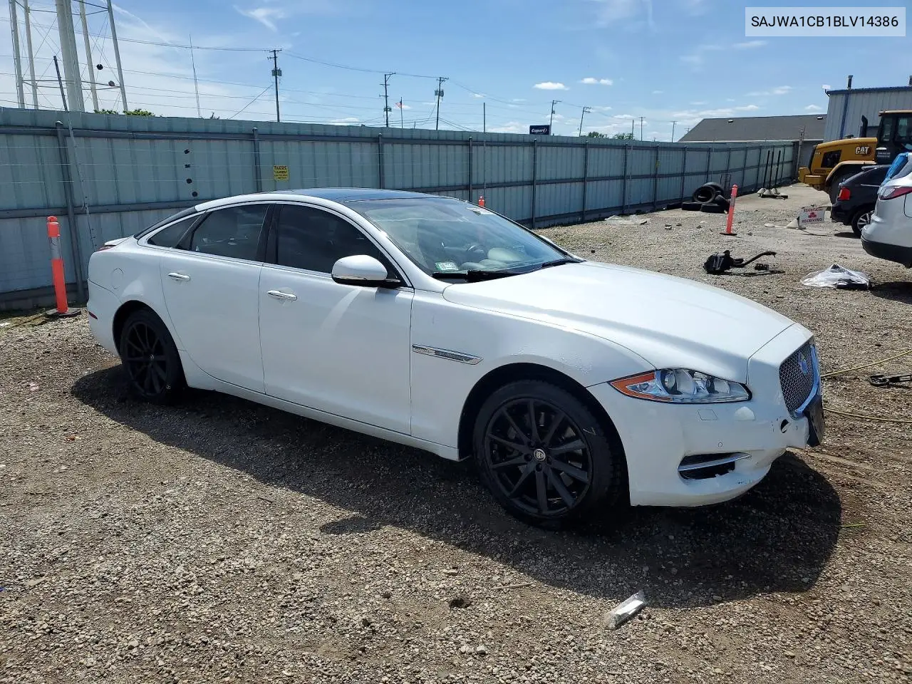 2011 Jaguar Xj VIN: SAJWA1CB1BLV14386 Lot: 54412636
