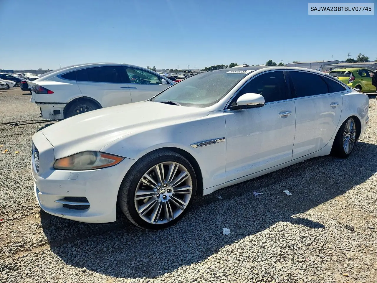 2011 Jaguar Xjl VIN: SAJWA2GB1BLV07745 Lot: 56846756