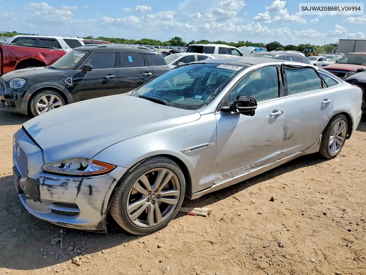 2011 Jaguar Xjl VIN: SAJWA2GB6BLV06994 Lot: 59067926