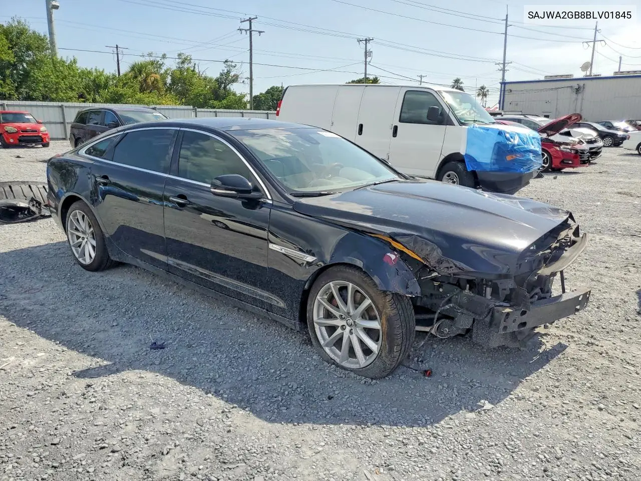 2011 Jaguar Xjl VIN: SAJWA2GB8BLV01845 Lot: 60313876