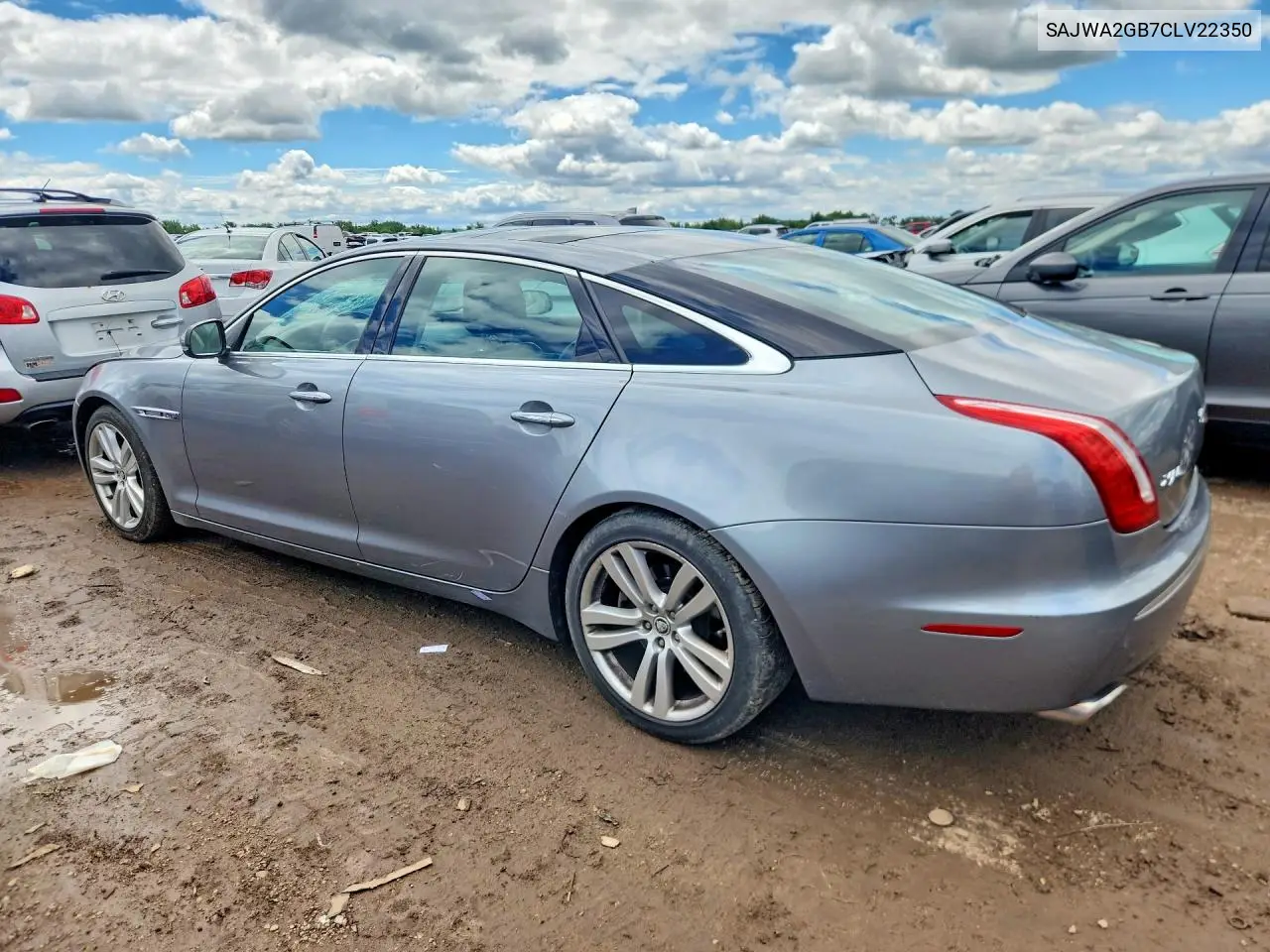 2012 Jaguar Xjl VIN: SAJWA2GB7CLV22350 Lot: 57953426