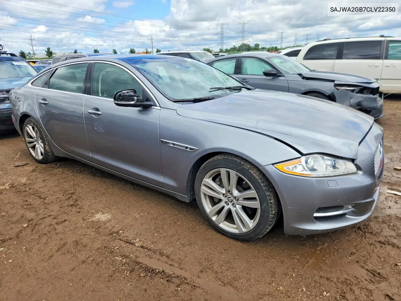 2012 Jaguar Xjl VIN: SAJWA2GB7CLV22350 Lot: 57953426