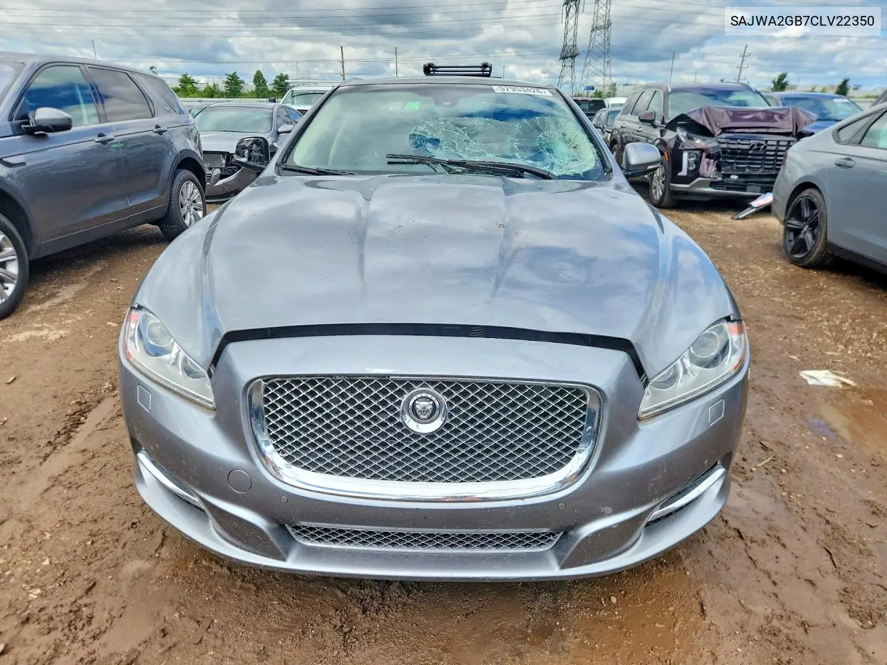 2012 Jaguar Xjl VIN: SAJWA2GB7CLV22350 Lot: 57953426