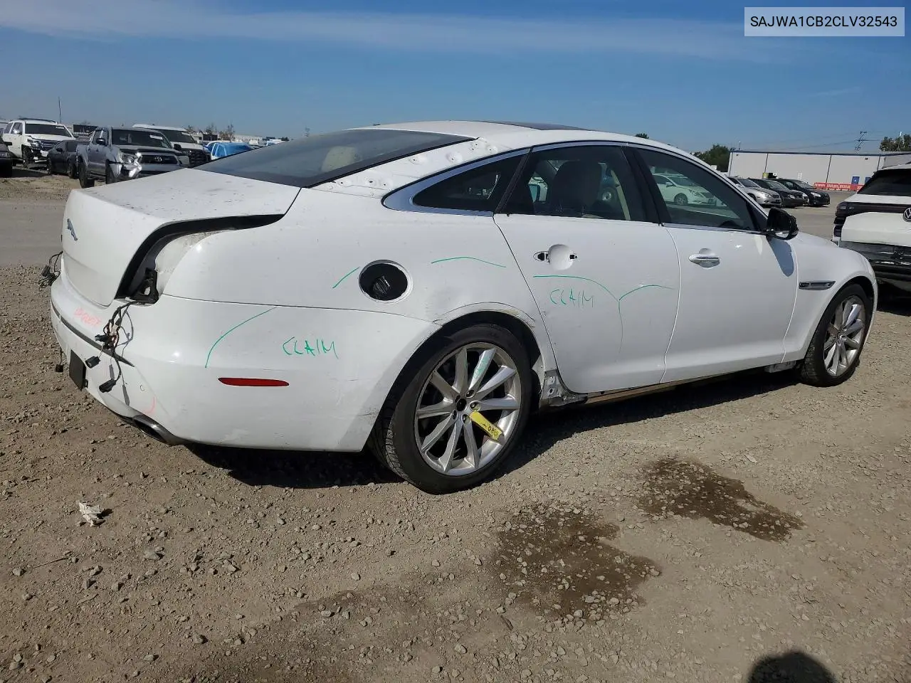 2012 Jaguar Xj VIN: SAJWA1CB2CLV32543 Lot: 75379475