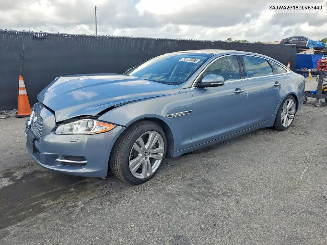 2013 Jaguar Xjl Portfolio VIN: SAJWA2G18DLV53440 Lot: 53198666