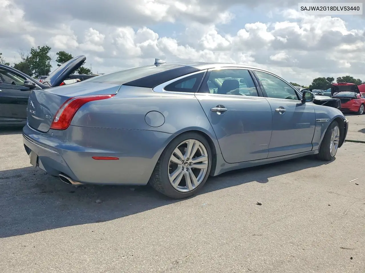 2013 Jaguar Xjl Portfolio VIN: SAJWA2G18DLV53440 Lot: 53198666