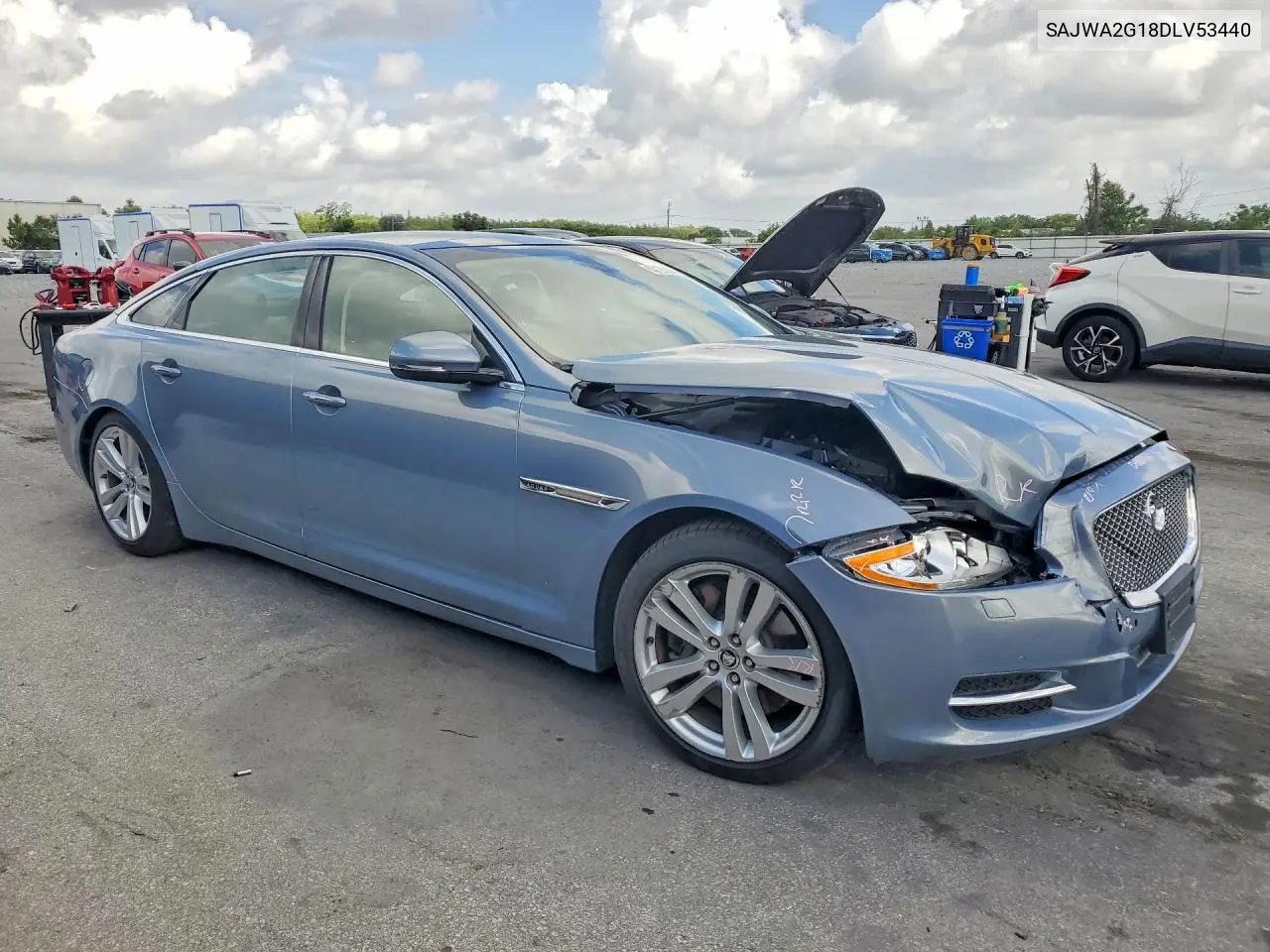 2013 Jaguar Xjl Portfolio VIN: SAJWA2G18DLV53440 Lot: 53198666