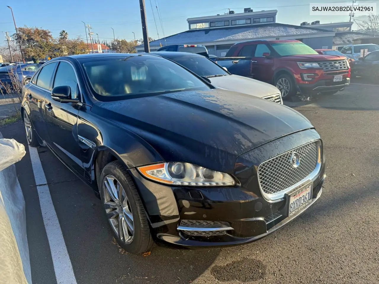 2013 Jaguar Xjl Portfolio VIN: SAJWA2GB2DLV42961 Lot: 73218655