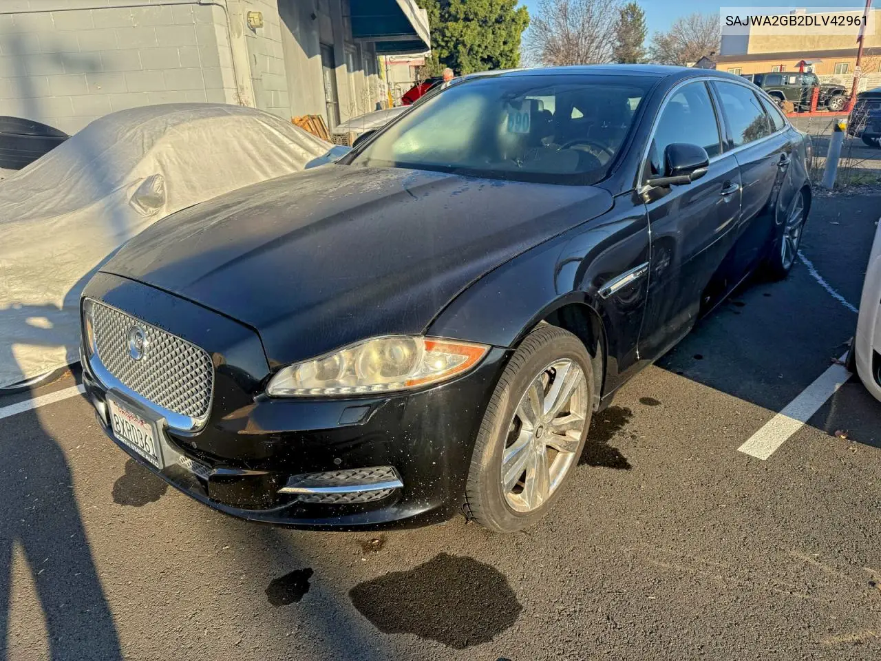 2013 Jaguar Xjl Portfolio VIN: SAJWA2GB2DLV42961 Lot: 73218655