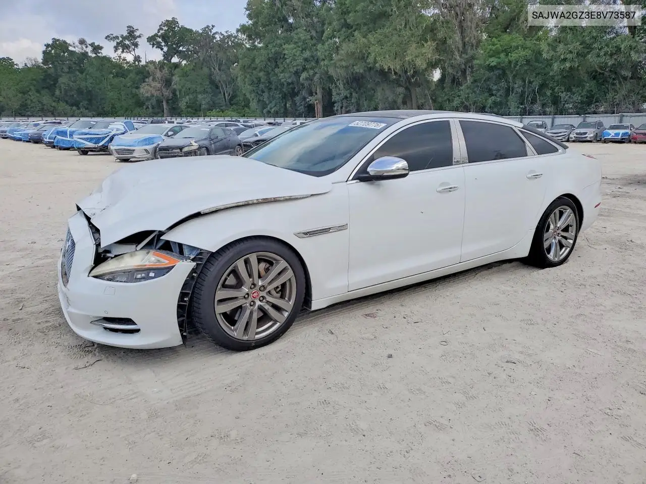 2014 Jaguar Xjl Portfolio VIN: SAJWA2GZ3E8V73587 Lot: 52709776