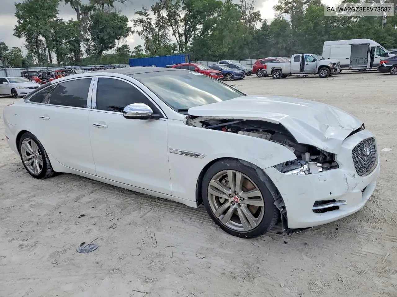 2014 Jaguar Xjl Portfolio VIN: SAJWA2GZ3E8V73587 Lot: 52709776