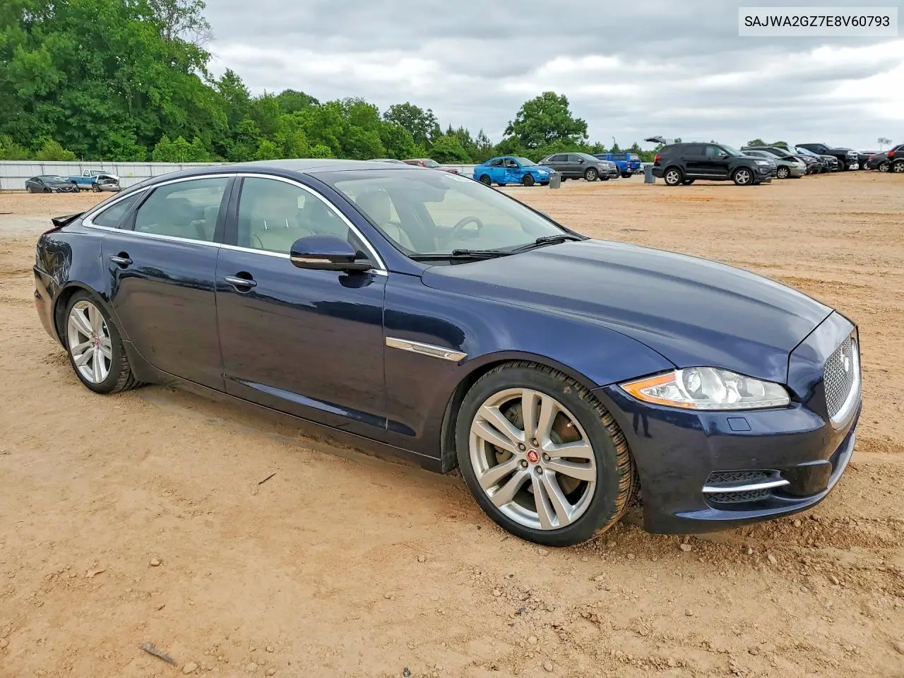 2014 Jaguar Xjl Portfolio VIN: SAJWA2GZ7E8V60793 Lot: 52922236