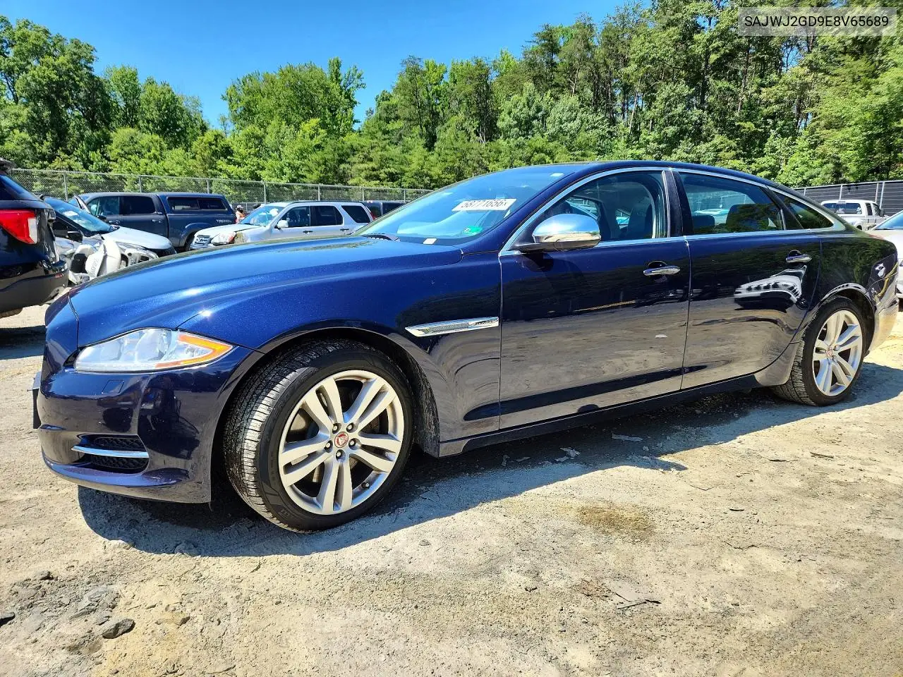 2014 Jaguar Xjl Portfolio VIN: SAJWJ2GD9E8V65689 Lot: 58771656