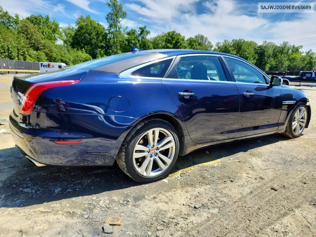2014 Jaguar Xjl Portfolio VIN: SAJWJ2GD9E8V65689 Lot: 58771656