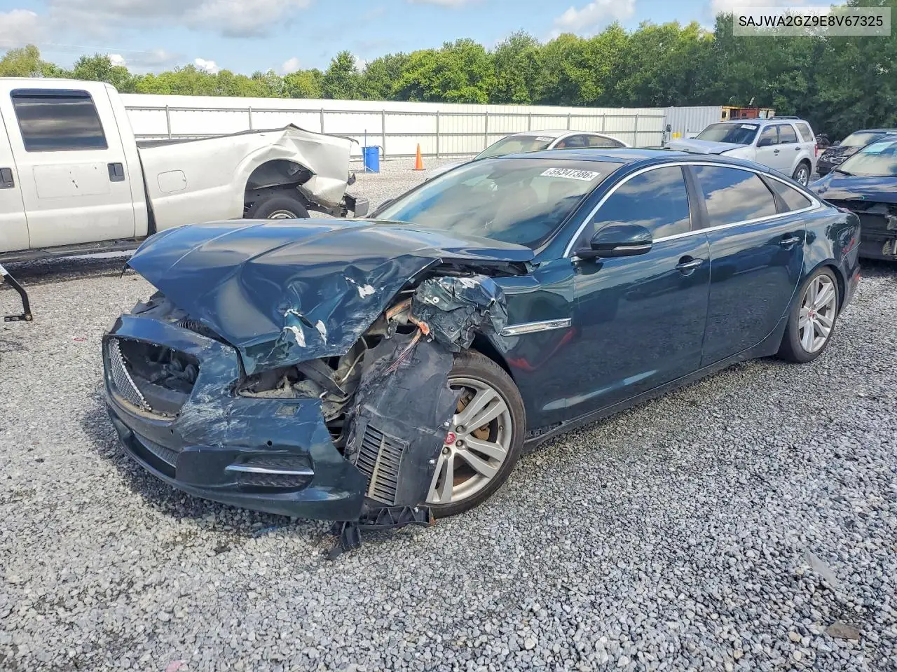 2014 Jaguar Xjl Portfolio VIN: SAJWA2GZ9E8V67325 Lot: 59347386