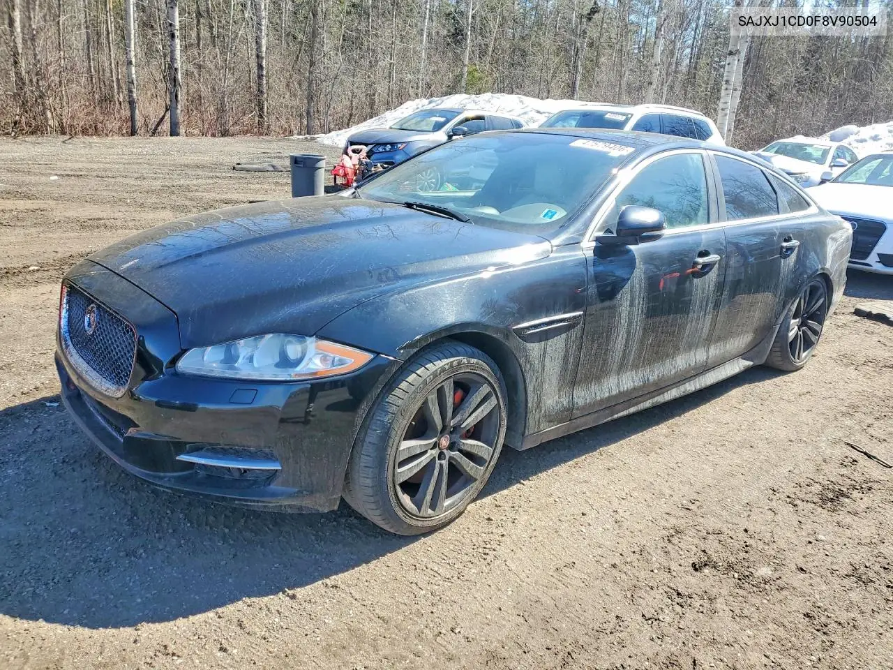 2015 Jaguar Xj VIN: SAJXJ1CD0F8V90504 Lot: 47579406