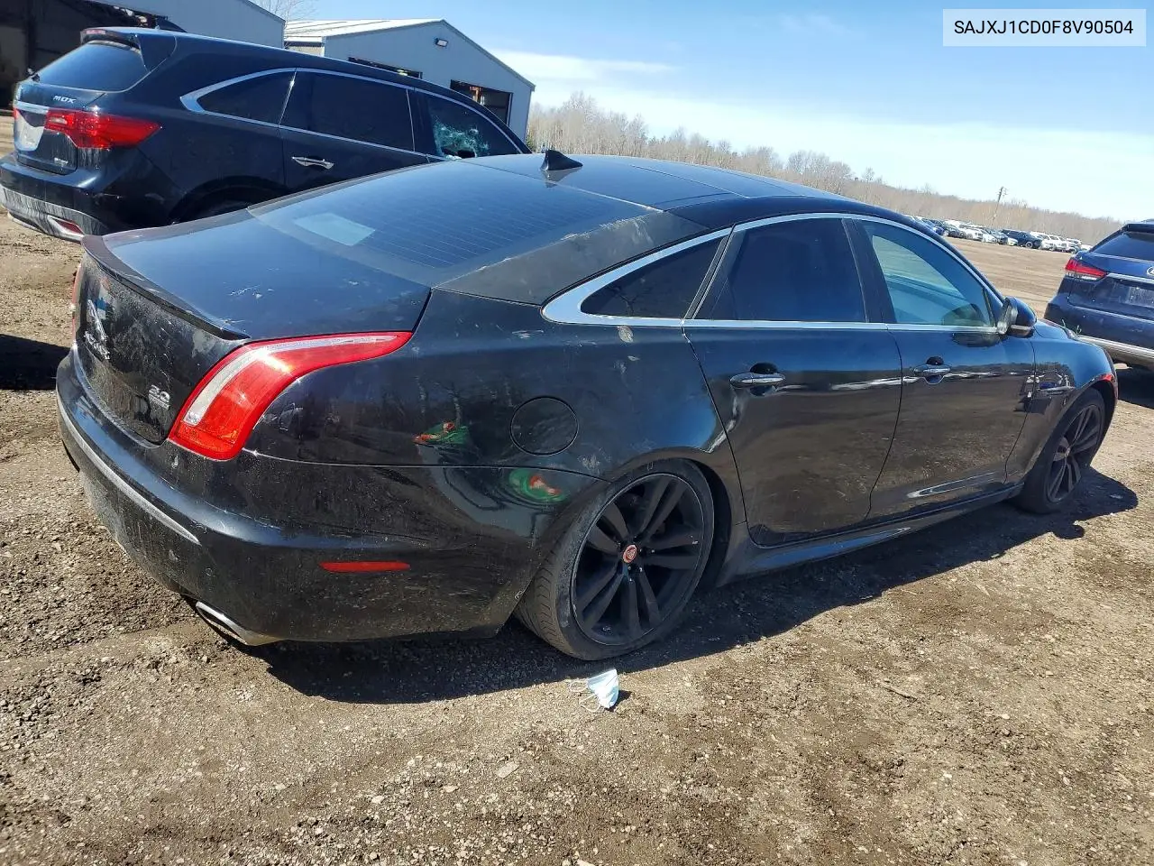 2015 Jaguar Xj VIN: SAJXJ1CD0F8V90504 Lot: 47579406