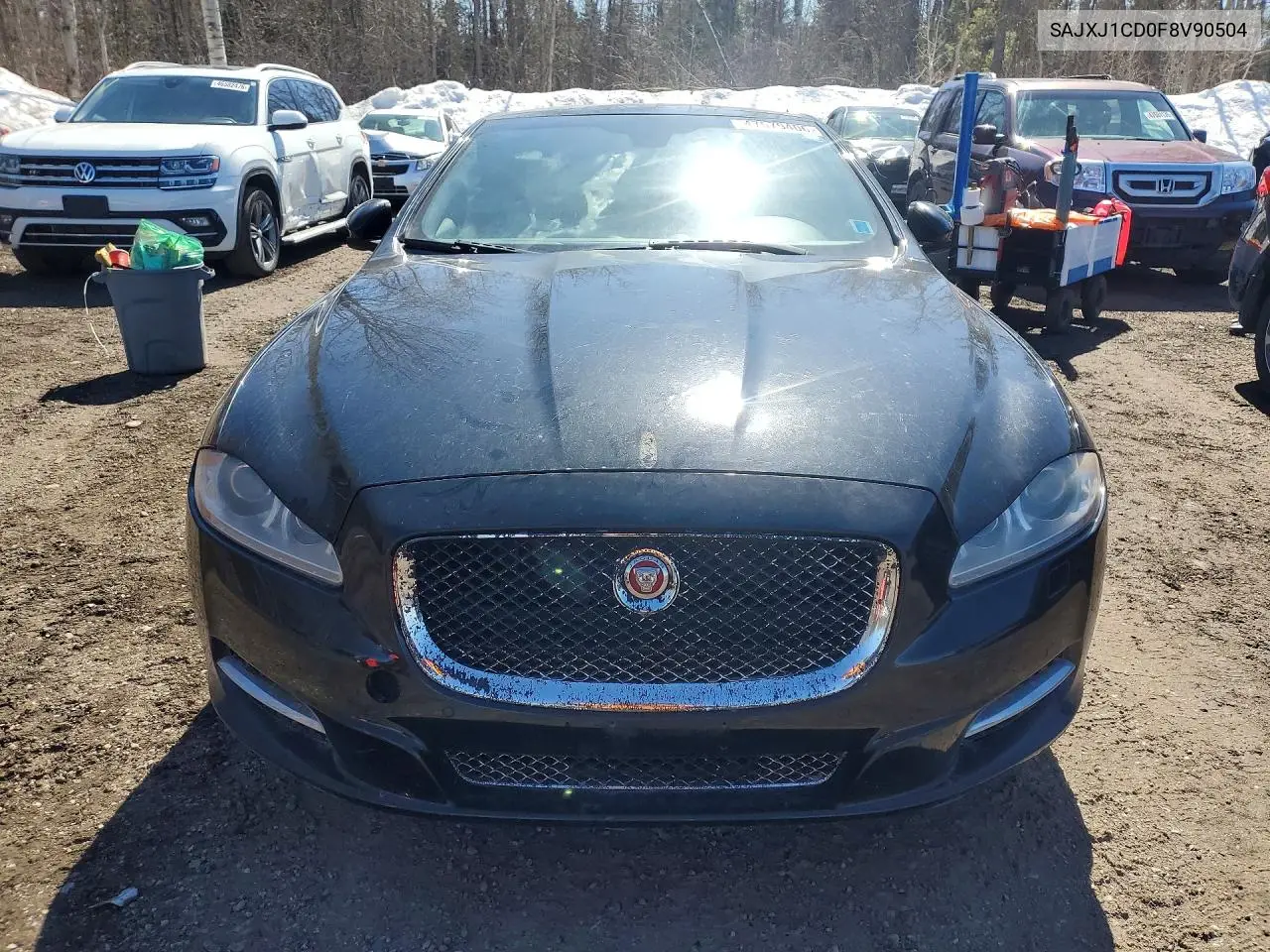 2015 Jaguar Xj VIN: SAJXJ1CD0F8V90504 Lot: 47579406