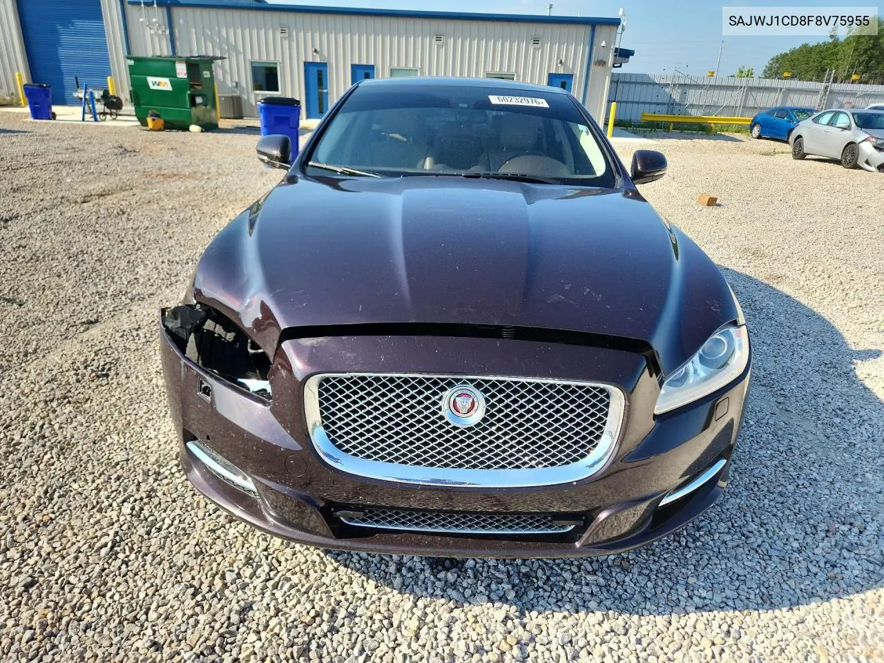 2015 Jaguar Xj VIN: SAJWJ1CD8F8V75955 Lot: 60232976