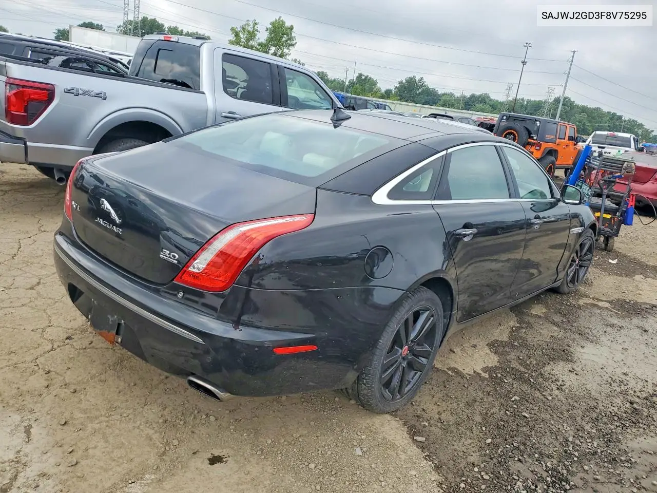 2015 Jaguar Xjl Portfolio VIN: SAJWJ2GD3F8V75295 Lot: 60234896