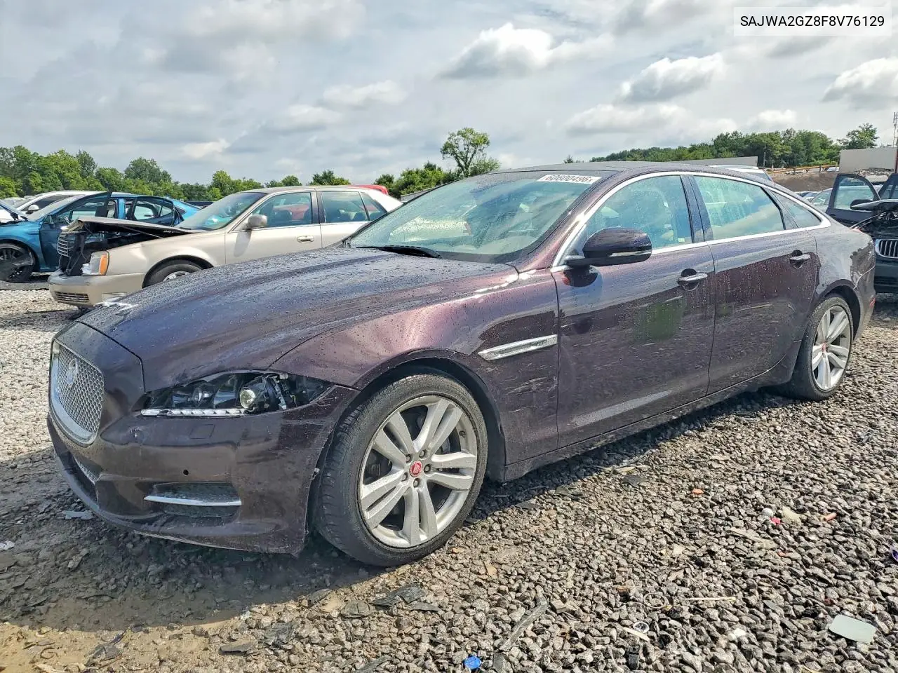 2015 Jaguar Xjl Portfolio VIN: SAJWA2GZ8F8V76129 Lot: 60600496