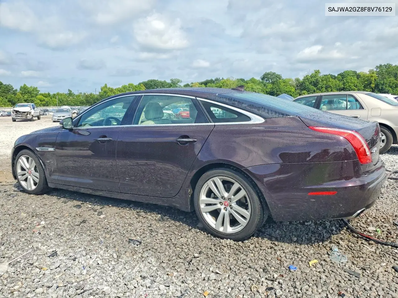 2015 Jaguar Xjl Portfolio VIN: SAJWA2GZ8F8V76129 Lot: 60600496