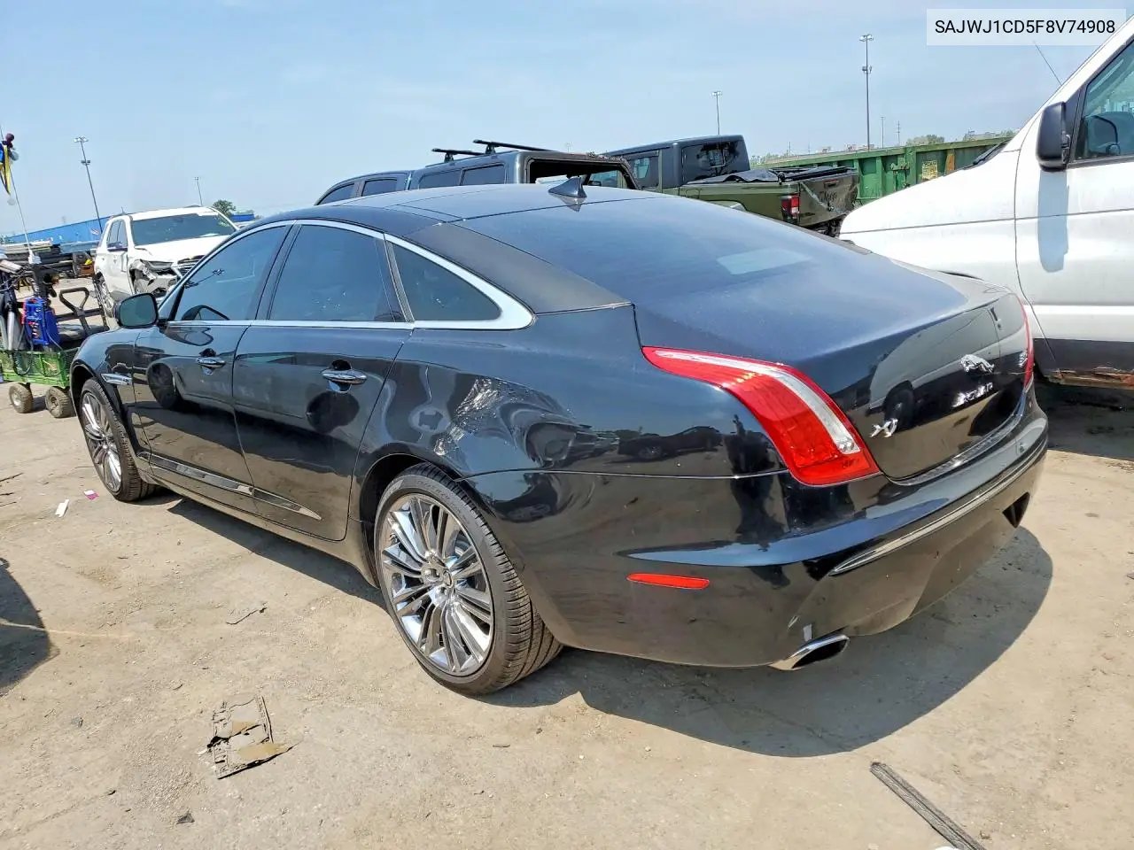 2015 Jaguar Xj VIN: SAJWJ1CD5F8V74908 Lot: 61026876